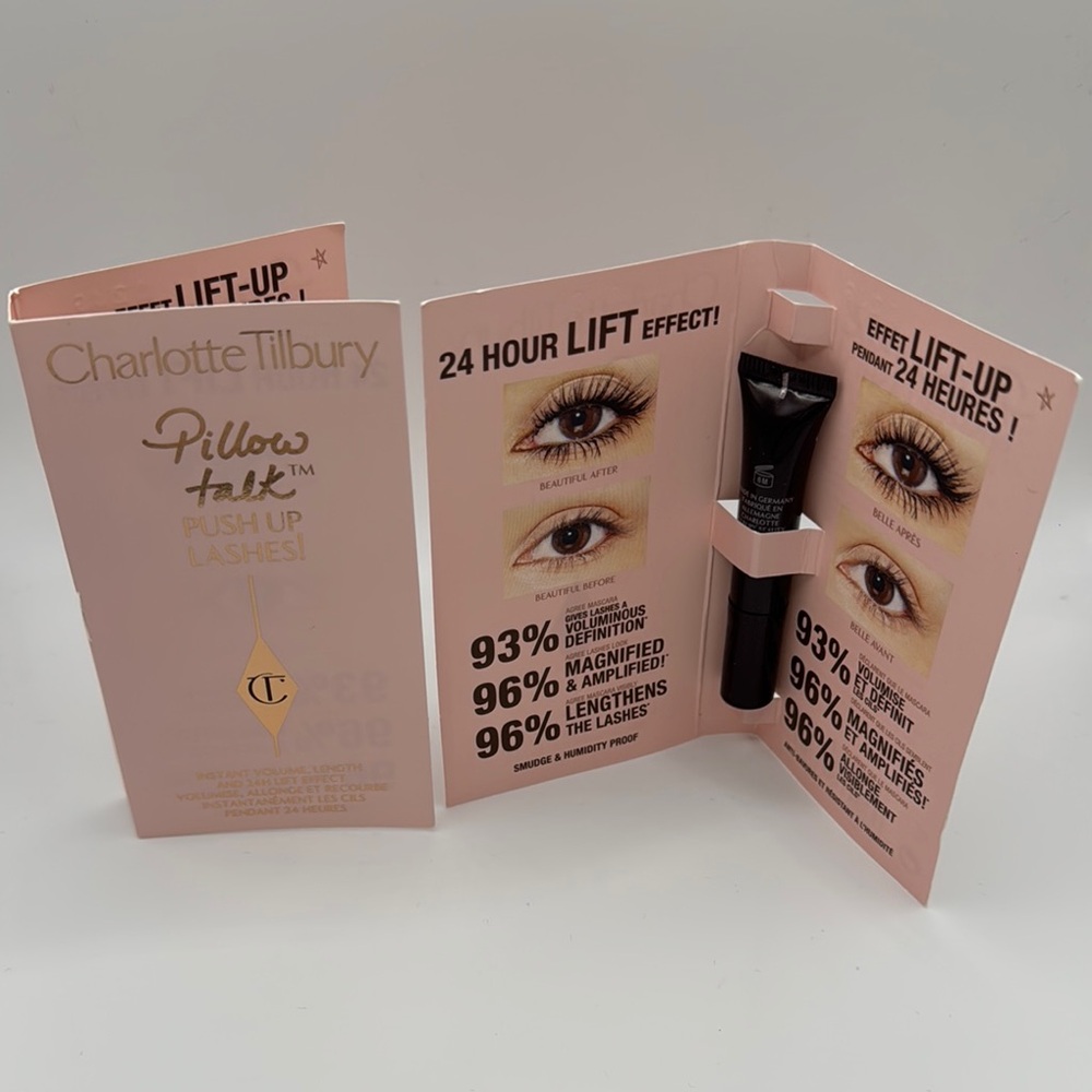 Charlotte Tilbury Pillow Talk Push Up Lashes!